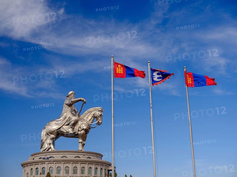 Genghis Khan equestrian statue