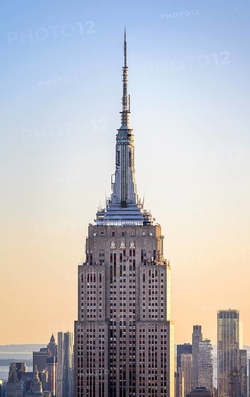 View of Empire State Building from Top of the Rock Observation Center