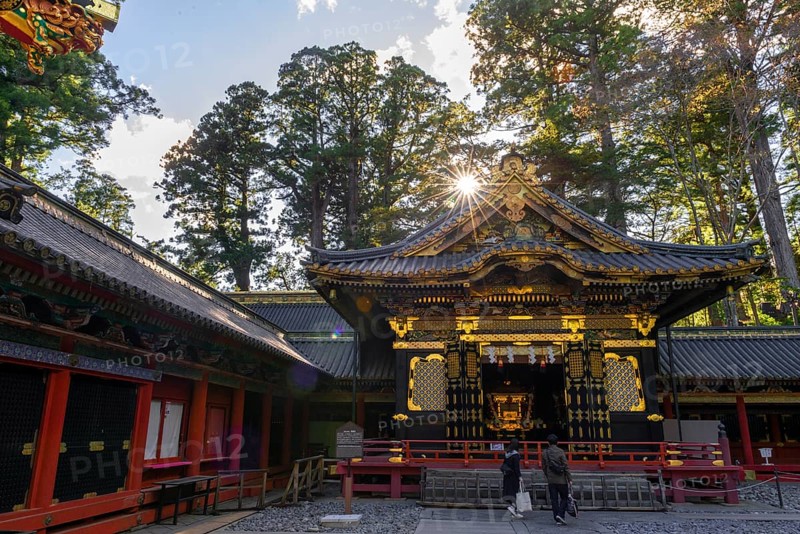 Magnificent Tosho-gu Shrine from the 17th century