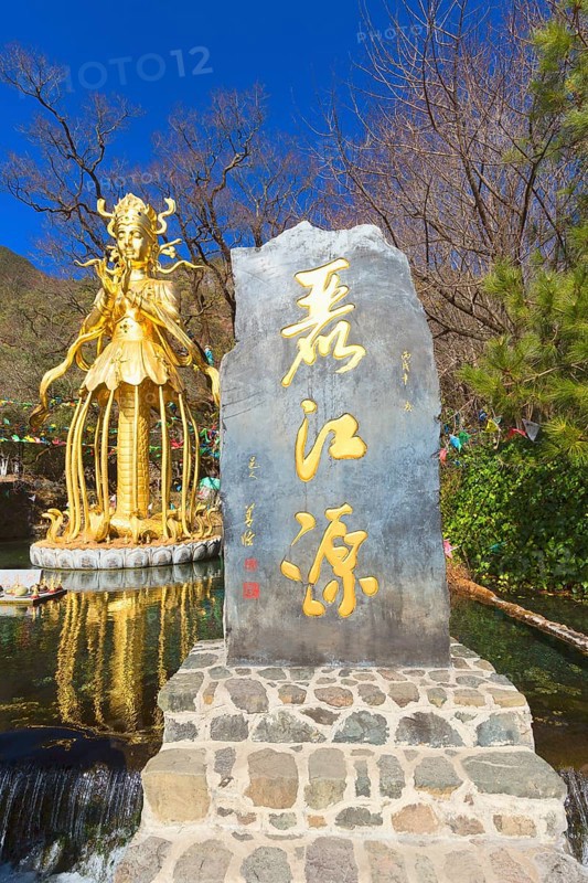 Golden Statue of the God of Nature
