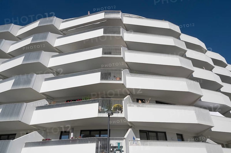 Concrete balconies
