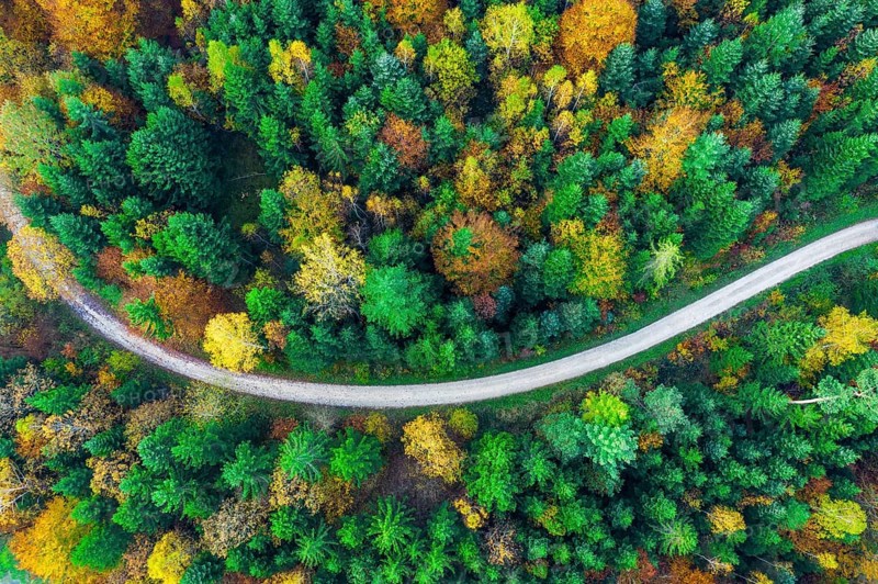 Drone shot