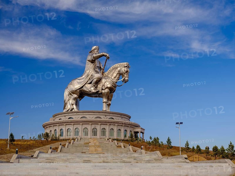 Genghis Khan equestrian statue