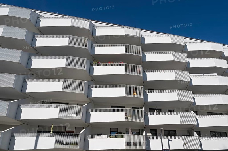 Concrete balconies