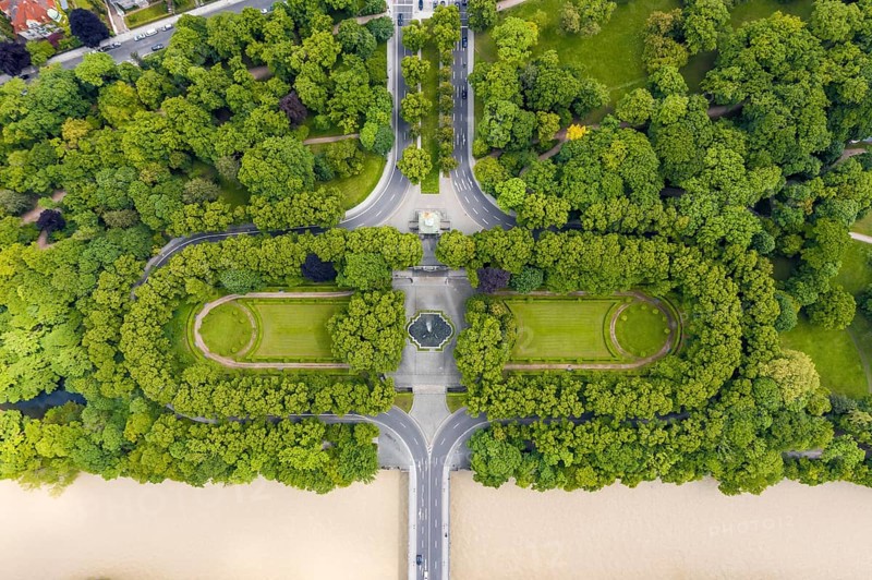 Aerial view