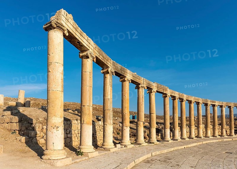Ionic Columns at Oval Plaza