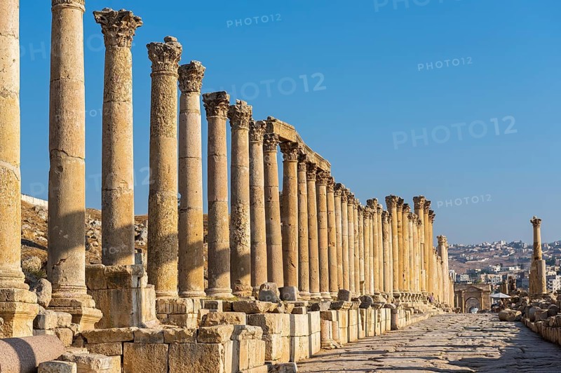 Columns of Cardo Maximus street