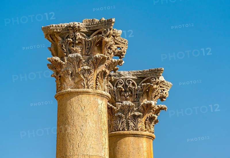 Corinthian Columns of Cardo Maximus street
