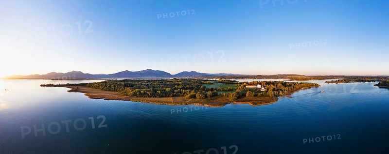 Herrenchiemsee at sunrise