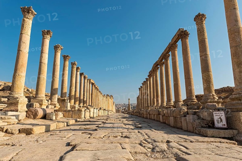 Colonnade of Cardo Maximus street
