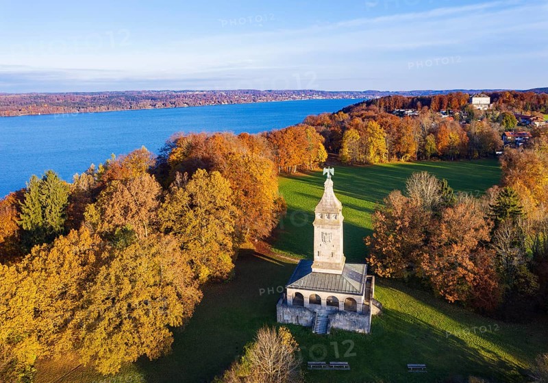 Bismarck Tower at Lake Starnberg