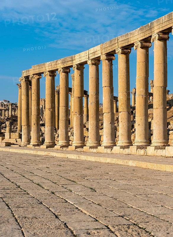Ionic Columns at Oval Plaza