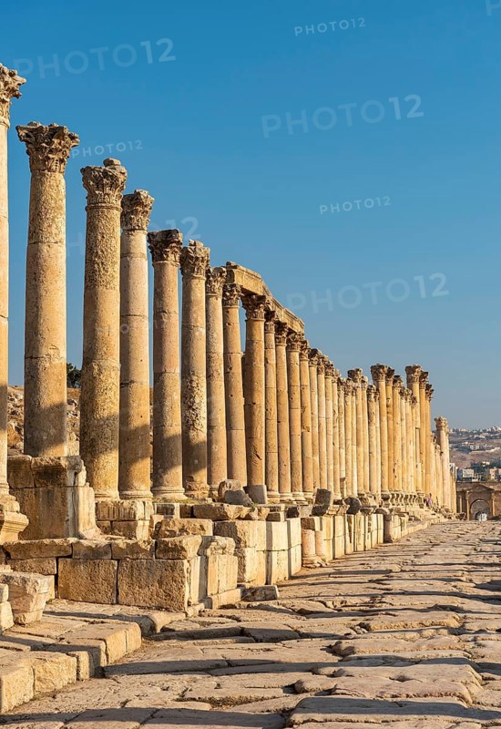 Columns of Cardo Maximus street