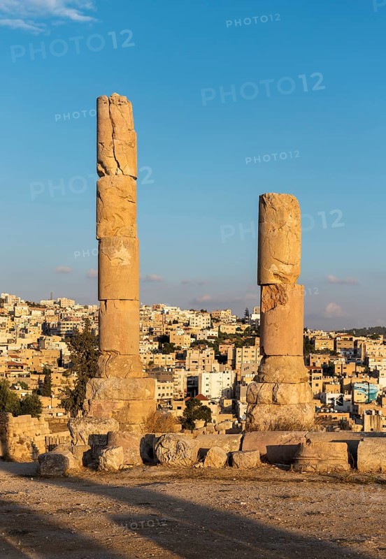 Remains of columns of the courtyard of Sanctuary of Artemis