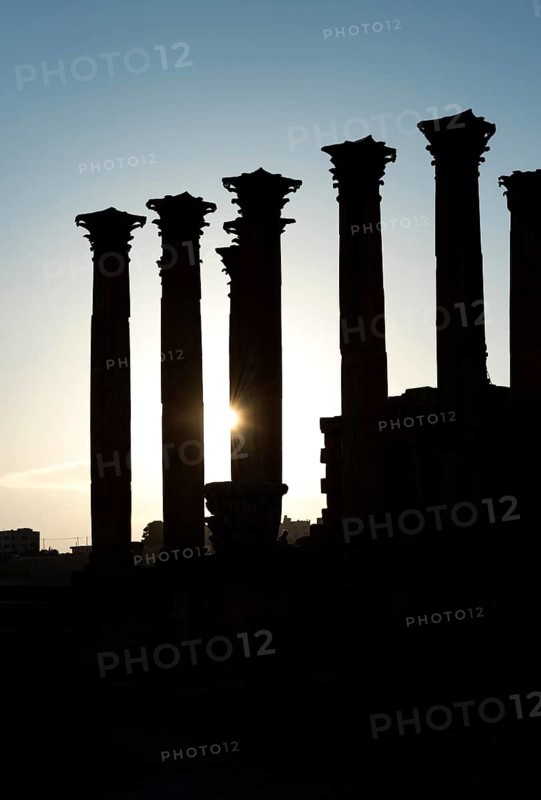 Temple of Artemis at sunset