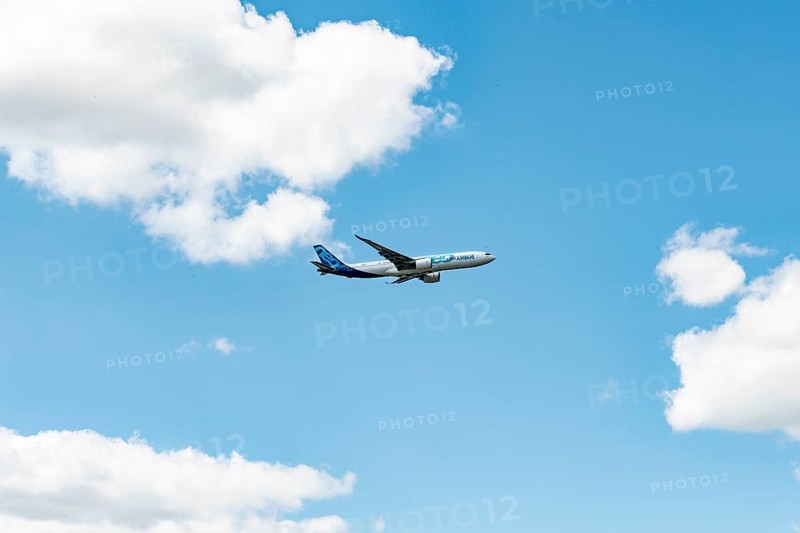 Passenger aircraft Airbus A330neo in flight