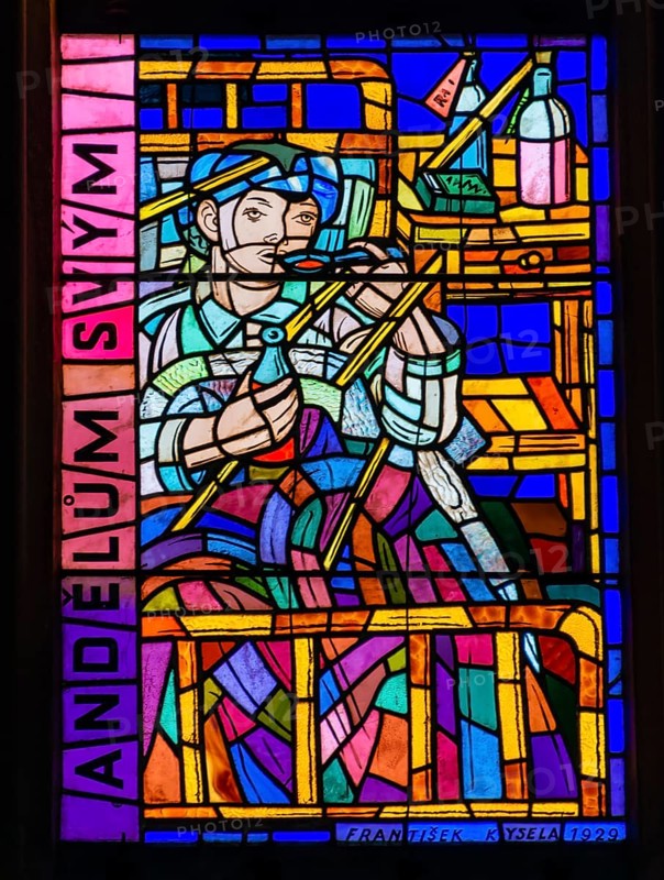 Stained glass windows