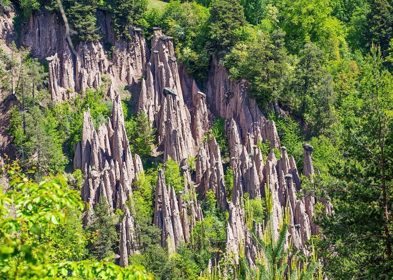 Ritten fairy chimneys
