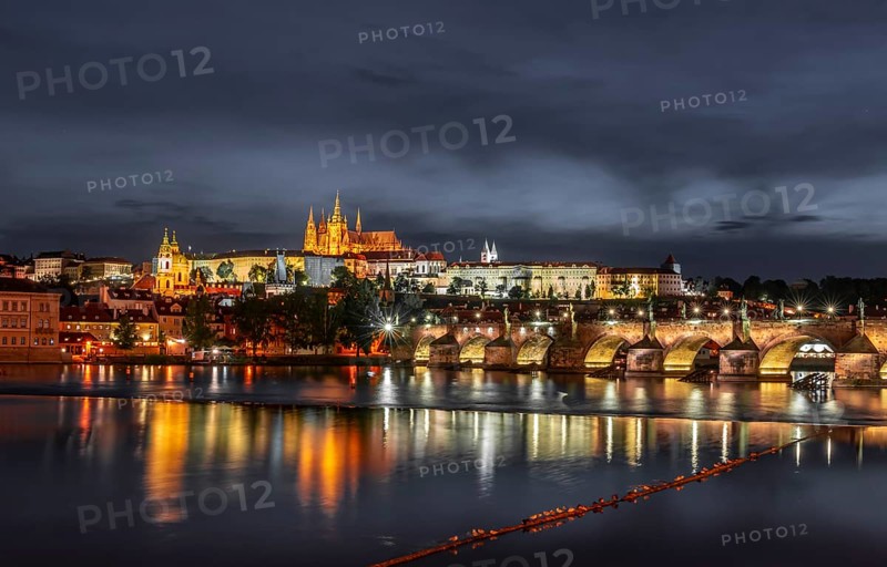 Charles Bridge with Vltava