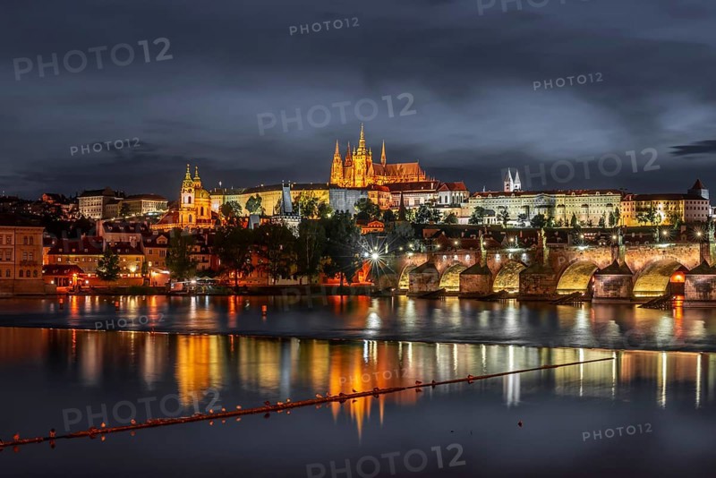 Charles Bridge with Vltava