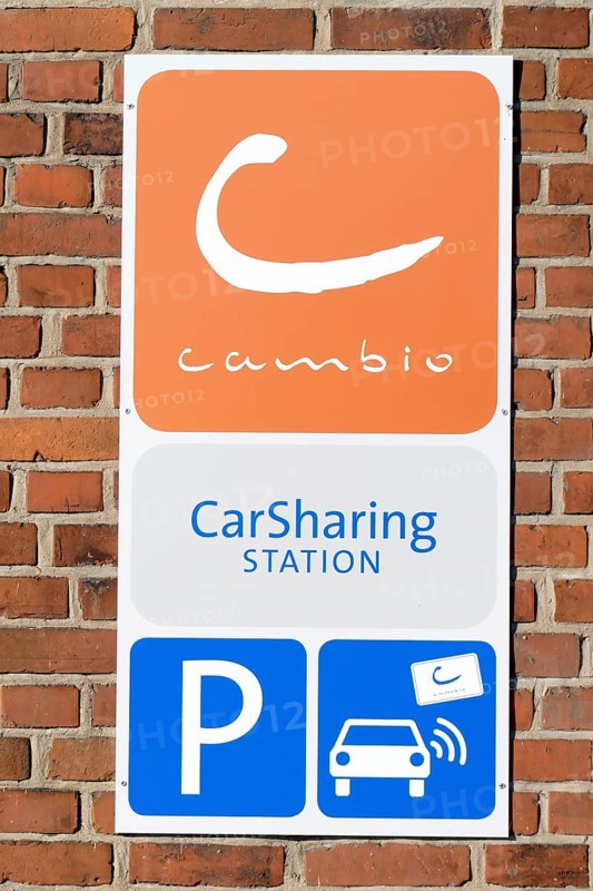 Sign Cambio Carsharing Station