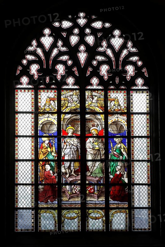 Stained glass window