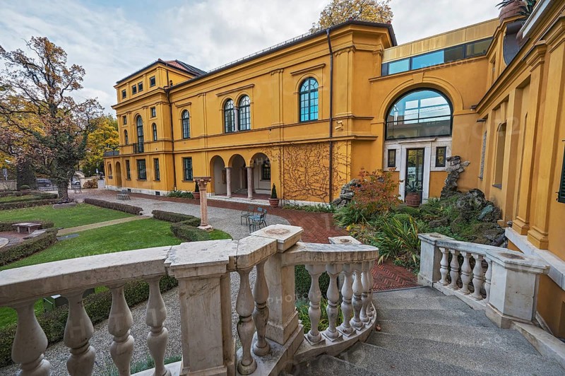 Stairs to the Garden at Lenbachhaus
