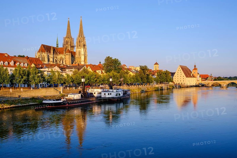 Steamer Ruthof Ersekcsanad on the Danube