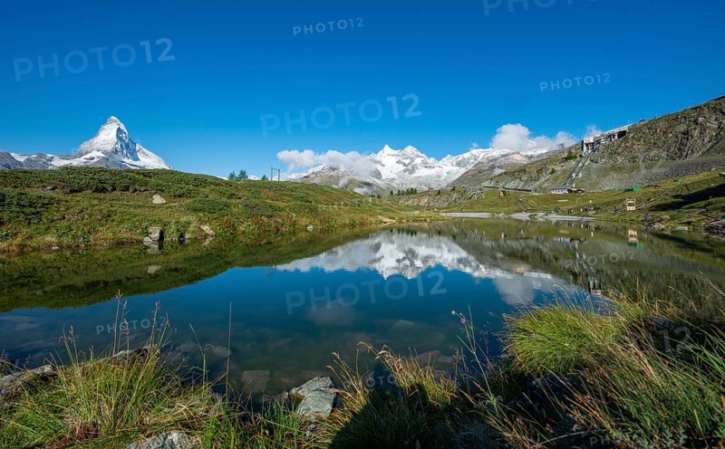 Matterhorn reflected in Lake Leisee