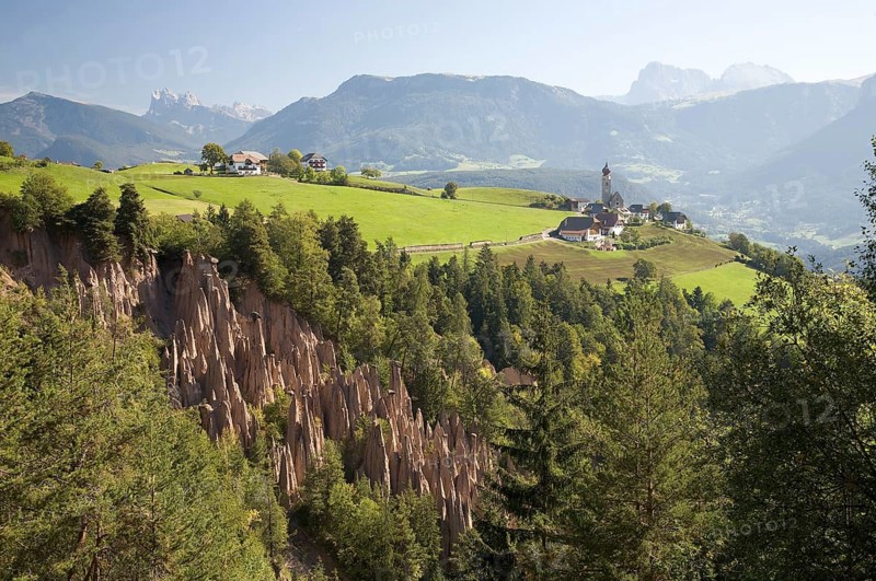 Earth pyramids on the Ritten
