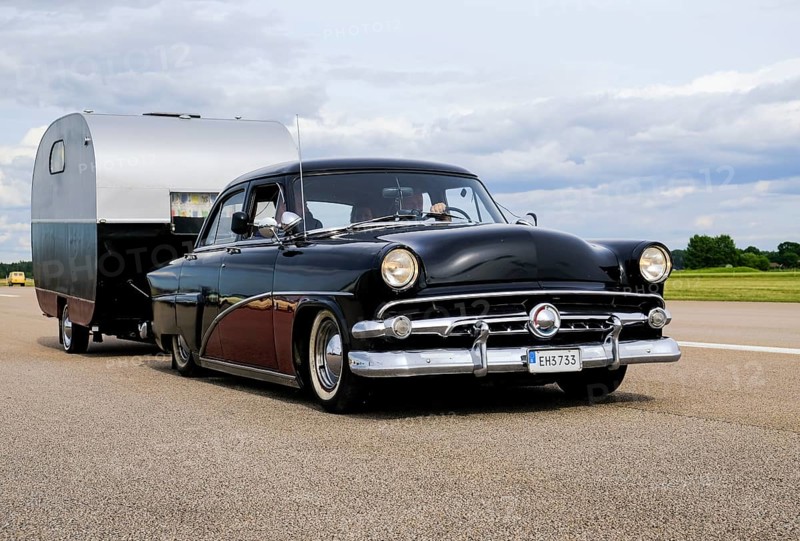 American vintage car