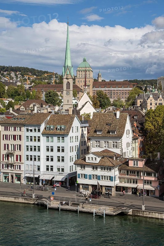 Old town with preacher church and university
