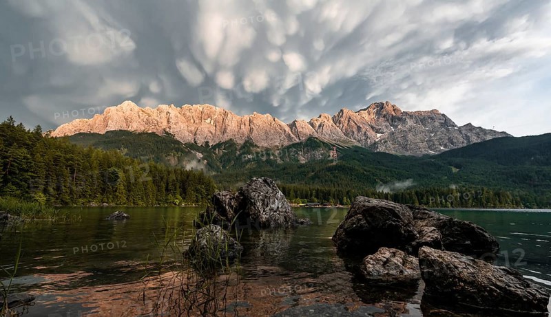 Rocks on the shore