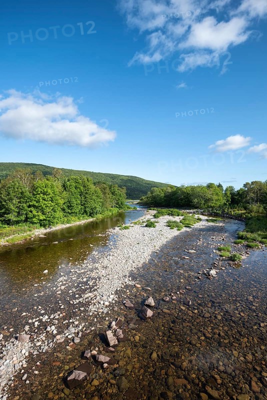 River landscape in Cape Breton Highlands National Park