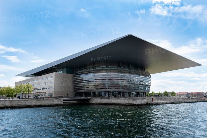 Royal Opera Copenhagen on the island of Holmen