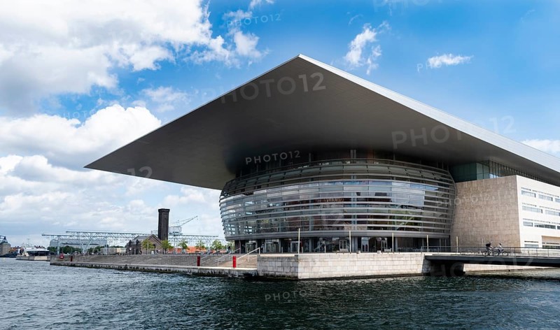Royal Opera Copenhagen on the island of Holmen