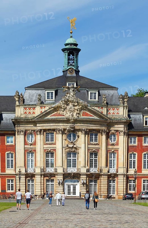 Prince Bishop's Palace with Westphalian Wilhelm University