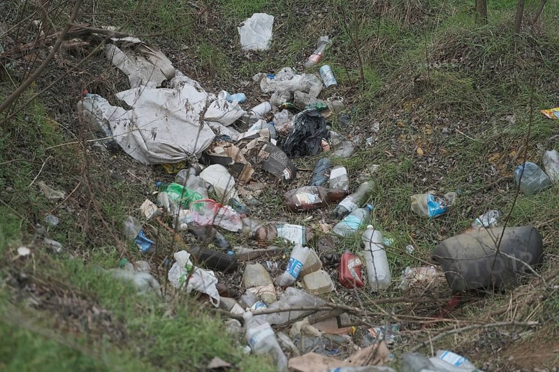 Symbol picture environmental pollution