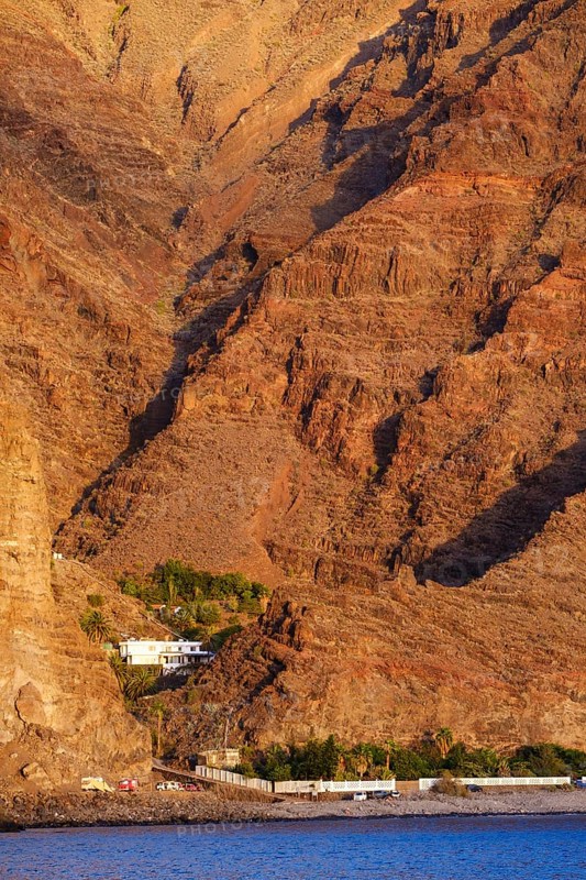 Playa de Argaga and Argaga Gorge near Vueltas