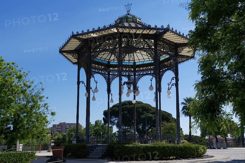 Music pavilion in the park