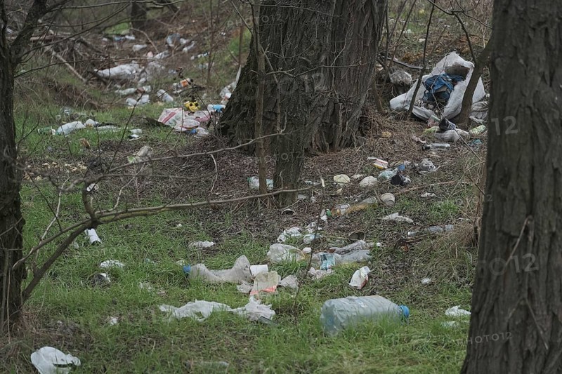 Symbol picture environmental pollution