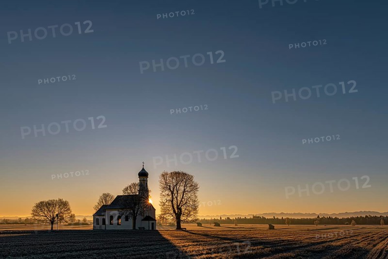 Chapel of St. John in first morning light