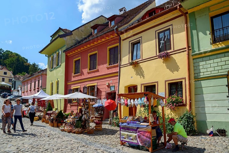 St. Scarii in the old town of Sighisoara
