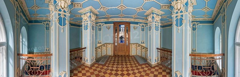 Entrance to residential building