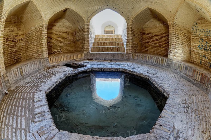 Cistern inside a wind catcher