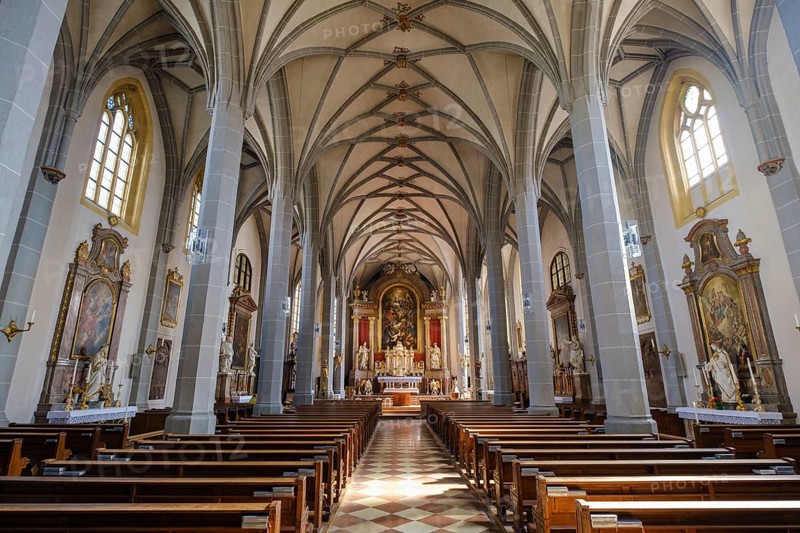 Interior view