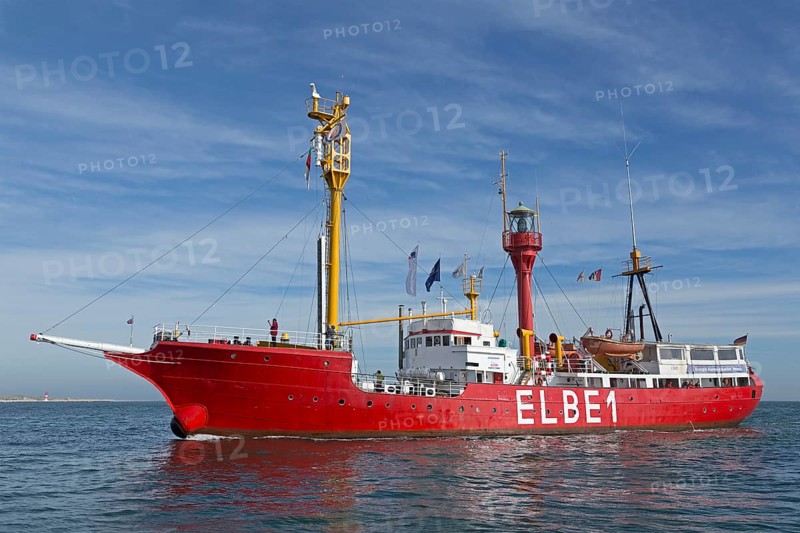 Lightship Elbe 1 off Helgoland