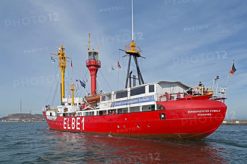 Lightship Elbe 1 off Helgoland