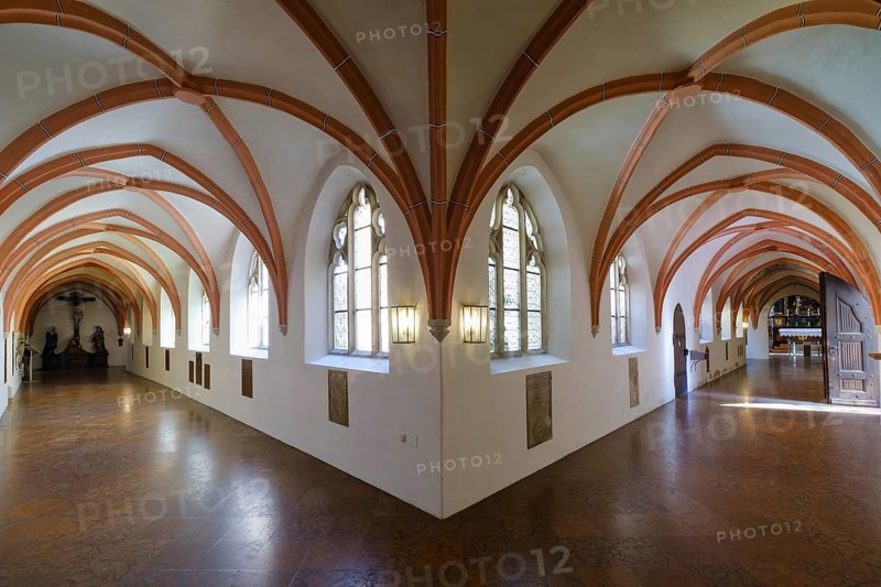 Cloister of the collegiate parish church of St. Philipp and Jakob