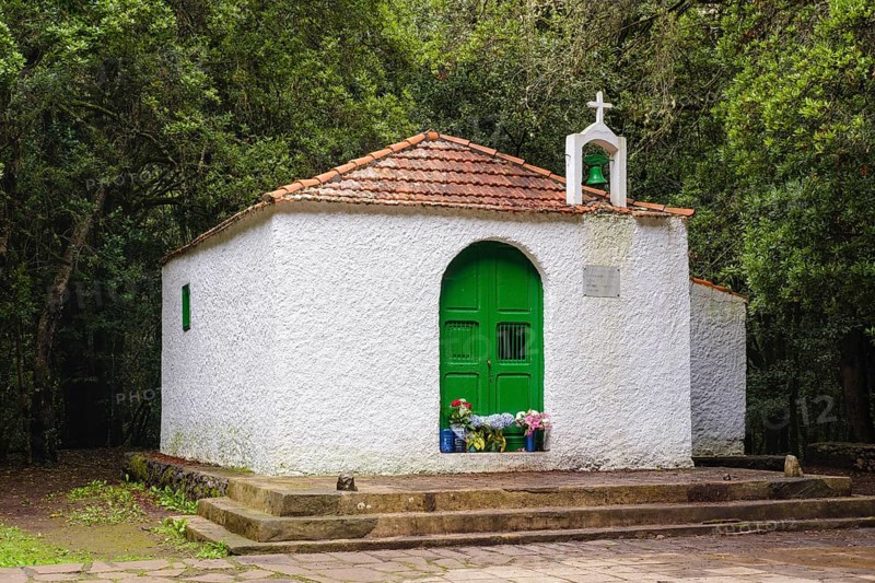 Chapel Ermita de Lourdes in the forest near El Cedro
